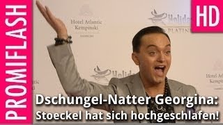 DschungelNatter Georgina Stoeckel hat sich hochgeschlafen [upl. by Debee]