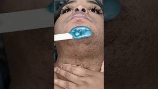 090824 full face wax ft tresswellness facewax hardwax pcos hirsutism waxtutorial [upl. by Jaal]