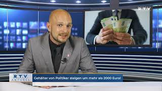 Gehälter von Politiker steigen um mehr als 2000 Euro [upl. by Olson969]