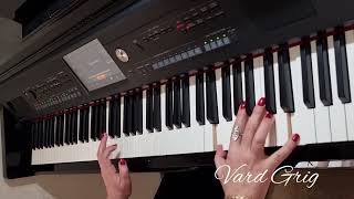 Remix version KomitasDle yaman🎷Sireci yars taran🎷Krunk🕊Ծիծեռնակpiano cover Vard Grig [upl. by Divadnahtanoj]