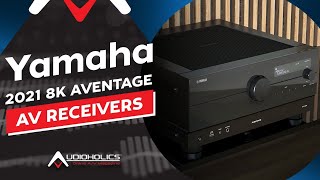 Yamaha VPE New 8K AVENTAGE AV Receivers for 2021 [upl. by Airdnala]