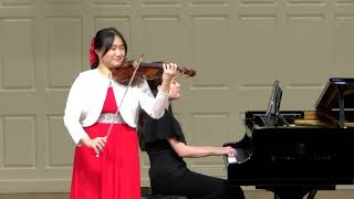 Mercedes Cheung  Enescu Ciocarlia Live Recital 77 [upl. by Mita]