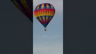 Hot air balloon hits power lines causing sparks and injuries to passengers in Indiana [upl. by Crandale]