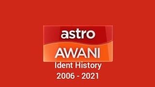 Astro Awani Ident 2006  2021 FixedUpdated [upl. by Chuu]