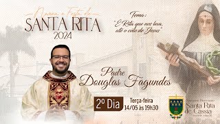 2º dia Novena Santa Rita de Cássia  Santuário Santa Rita de Cássia  14052024 [upl. by Arihk]