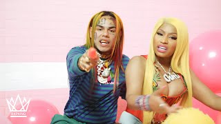 6IX9INE  DRIPPY ft Kanye West Nicki Minaj RapKing Music Video [upl. by Naaman406]