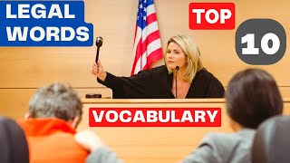 Top 10 Legal Terms You Need to Know A Beginners Guide to Understanding the Law [upl. by Harihat]