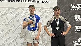 Empire grappling Yorkshire open bjj gold medal [upl. by Yhprum377]