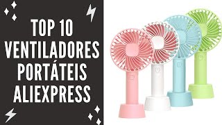 TOP 10 Os Melhores Ventiladores Portáteis USB Da Aliexpress [upl. by Illak]