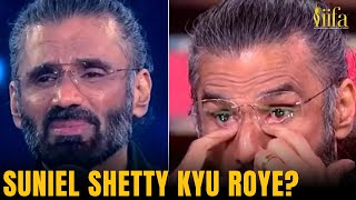 IIFA 2024 mein Suniel Shetty kyu roye [upl. by Tome]