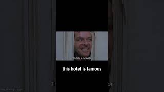 This REAL HOTEL inspired CLASSIC HORROR MOVIE THE SHINING shorts asmr [upl. by Dacie]