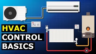 Basic HVAC Controls  learn hvacr [upl. by Nosila232]