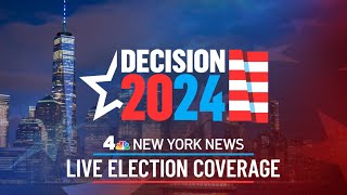 LIVE News 4 2024 Election Night Coverage  NBC New York [upl. by Aihsiyt72]