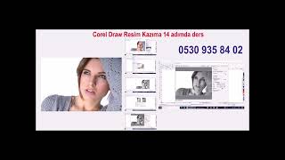 Corel Draw da Pleksi İsimlik ve Lazerde Kesim [upl. by Goddord830]