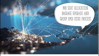 MH Seat Allocation Baggage Upgrade and Group EMD Issue Process [upl. by Starlene]