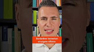 Borderliner bemerken WINZIGSTE Affekte sofort [upl. by Anoiek]