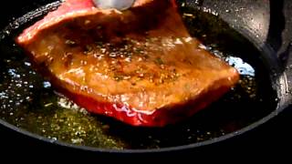 OvenBaked Thin Flat Iron Steak  Tasty Steak Recipes [upl. by Aehtorod]