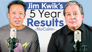 Brain Coach Jim Kwik Shares His Five Year Results Using NuCalm [upl. by Aneekat]