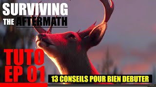 TUTO SURVIVING THE AFTERMATH GAMEPLAY FR  COMMENT BIEN DEBUTER  COMMENT CONSTRUIRE SA BASE  EP 01 [upl. by Atyekram615]