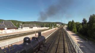 Strathspey Steam Railway  a view from above [upl. by Milburr]