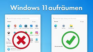 Windows 1110 optimieren Entferne unnötige Software und verbessere dein System [upl. by Joleen]