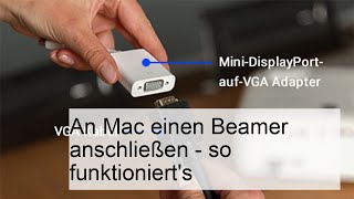 An Mac einen Beamer anschließen  so funktionierts [upl. by Paten157]