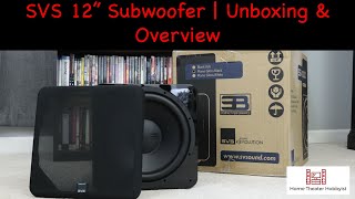 SVS SB1000 12quot Subwoofer  Unboxing and Overview [upl. by Dardani]