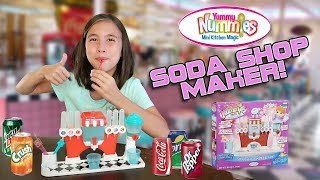 SODA SHOP MAKER DIY Mini Sodas Yummy Nummies Mini Kitchen Magic [upl. by Urbai779]