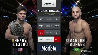 Henry Cejudo vs Marlon Moraes [upl. by Olivero]