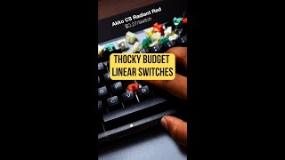 Linear switches but every 5 seconds they get more thocky [upl. by Sholes]