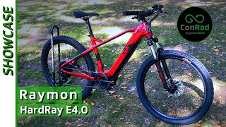 EBike 2022 Raymon HardRay E40  Kurzvorstellung ConRad [upl. by Spracklen]