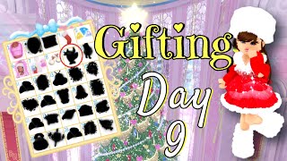 Gifting Day 9 in Royale High  Advent  Glitterfrost Event [upl. by Welcher263]