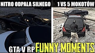 GTA V RPNITRO ODPALA SILNEGO1 VS 5 MOKOTÓWSPADINO NOKAUTUJE SZERYFASILNY 12H BANINICJACJA FM [upl. by Letty191]