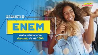 Use sua nota do ENEM venha estudar com desconto de até 100  UNIP [upl. by Basset360]