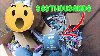 Dumpster Diving  DUMPSTER FULL OF VAPES and MORE [upl. by Notyrb]