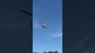 Washington department of natural resources helo landing in Longview for extreme machines event ￼ [upl. by Leunad]