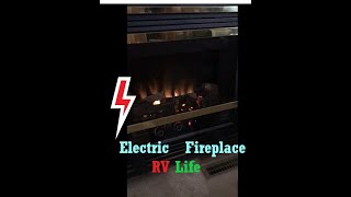 Electric Fireplace  RV Life  PyroMaster Hef33  How to Check DIY 101 Safety First [upl. by Butterworth]