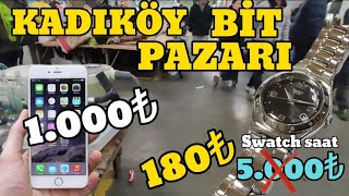 BİT PAZARI  1000₺ İPHONE  180₺ SWATCH SAAT bitpazarı istanbul alışveriş [upl. by Ydor284]