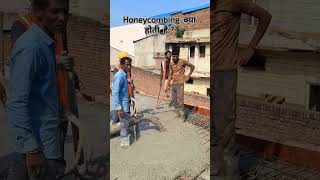 honeycombing क्या होती है honeycomb concrete gap settlement filling engineersatsitenoida [upl. by Snave146]