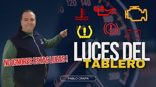 ¿Qué significan las luces de tu tablero ⚠️ 7 Testigos clave que debes conocer [upl. by Klemm198]