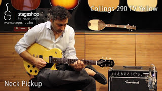 Collings 290 demo played by András Párniczky in Stageshop [upl. by Fesuy]