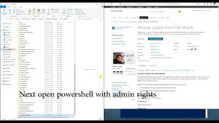 How to update windows with Powershell module [upl. by Richma]