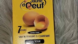 This jaune d Oeuf 7 days extra fort egg yolk bar soap will make you…… [upl. by Axe]