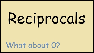 How to find the reciprocal of a number [upl. by Asirret]