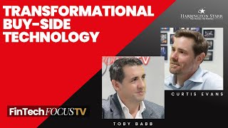 Transformational BuySide Technology  FinTech Focus TV with Curtis Evans Jacobi Strategies [upl. by Anitsirhc]