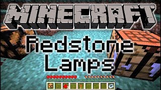 Minecraft 12w07b How to use Redstone Lamps [upl. by Oriaj413]