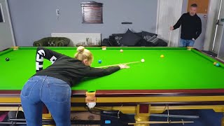 REANNE EVANS VS STEPHEN HENDRY  BEST MOMENTS  SNOOKER 2023 [upl. by Ykvir]