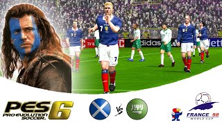 🏆⚽️🎮 ESCÓCIA X ARÁBIA SAUDITA  COPA DO MUNDO DE 1998  PRO EVOLUTION SOCCER 6  EP 08 🏴󠁧󠁢󠁳󠁣󠁴󠁿 x 🇸🇦 [upl. by Leler133]