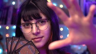 ASMR 🔮Tarot Card Readingbut Im using MTG cards Personal Attention [upl. by Orgel]