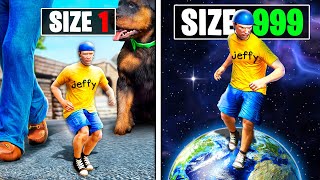 Jeffy Becomes The BIGGEST In GTA 5 [upl. by Ateiluj]